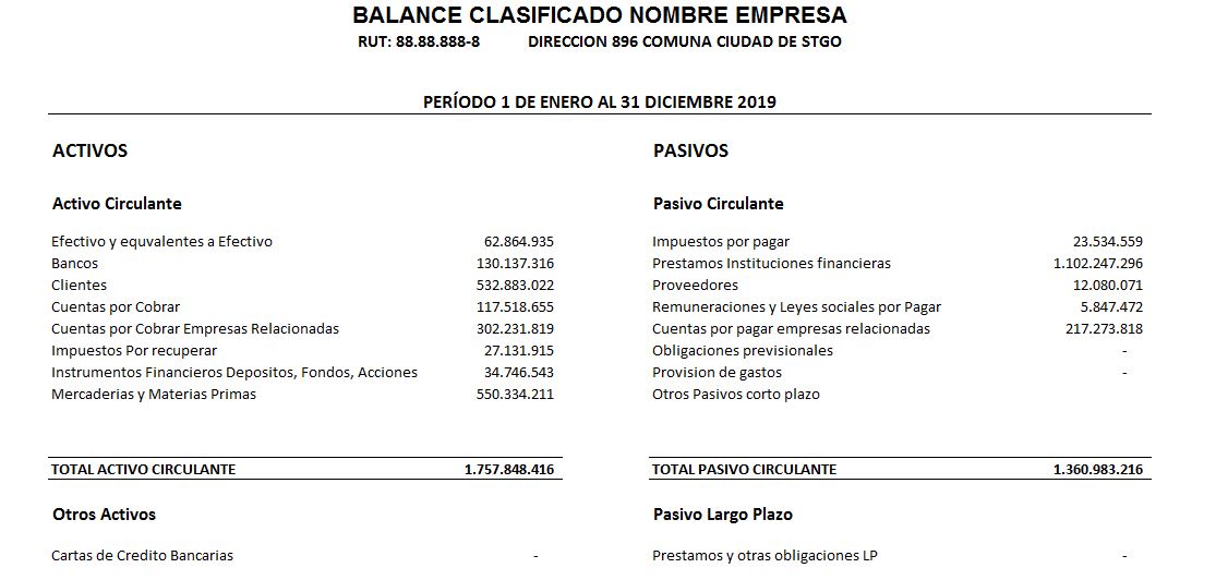 Plantillas Modelos Estados Financieros y Balance - Imagen 5