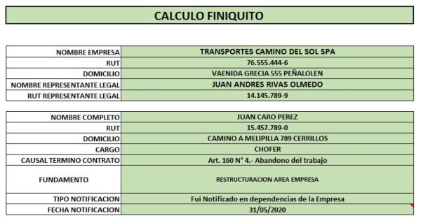 Gestión Finiquito - Imagen 4