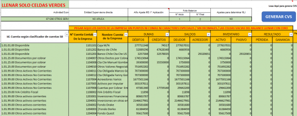 Importador DJ 1847 AT 2025 Balance 8 Columnas (Sirve para DJ del AT 2023 al AT 2025) - Imagen 3