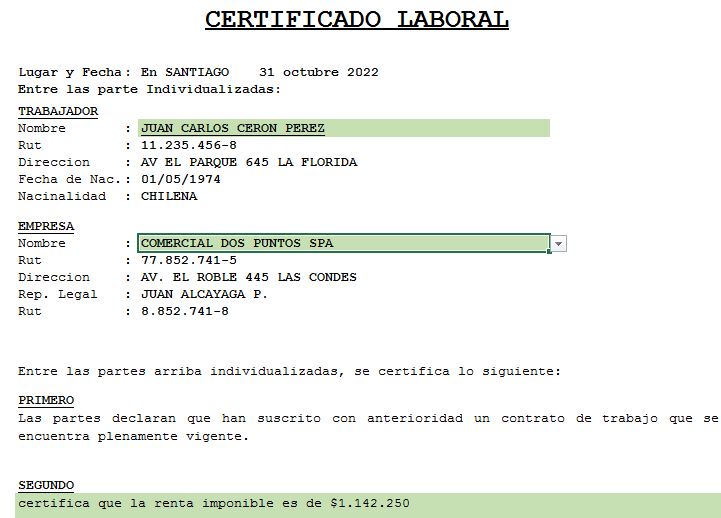 Certificados laborales + Carta Amonestacion y Otros Certificados - Imagen 2