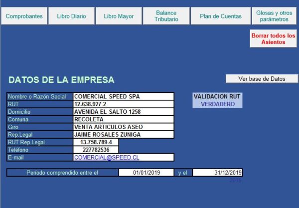 Planillas Balance y Contabilidad Simplificada - Imagen 2